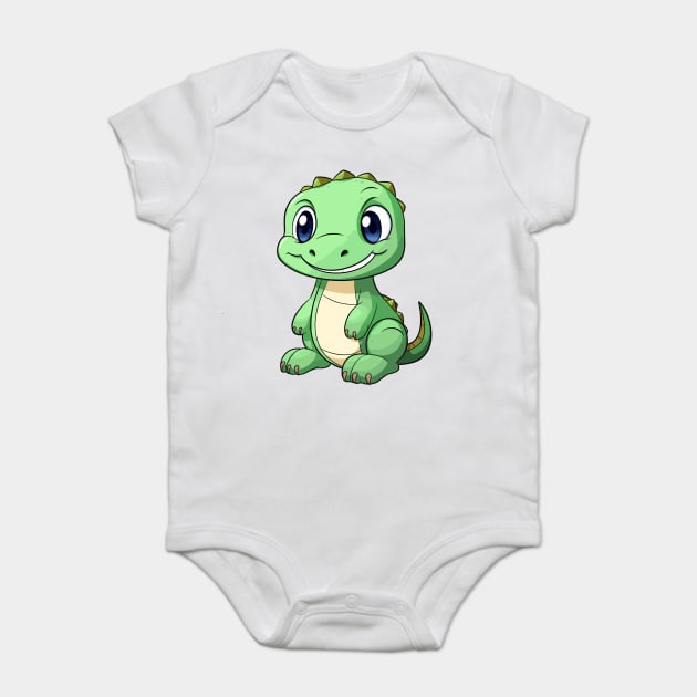 Bagy Gator Design #1 Baby Bodysuit by WarFX Designs